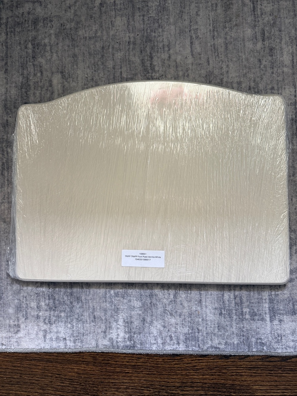Tripp Trapp footplate vanilla white brand new